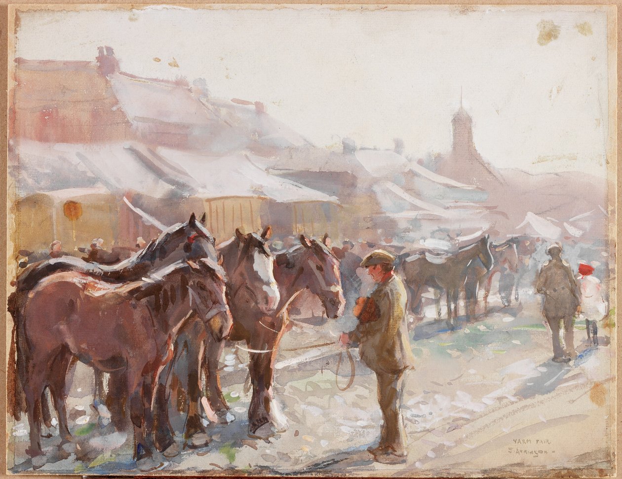 Foire de Yarm - John Atkinson