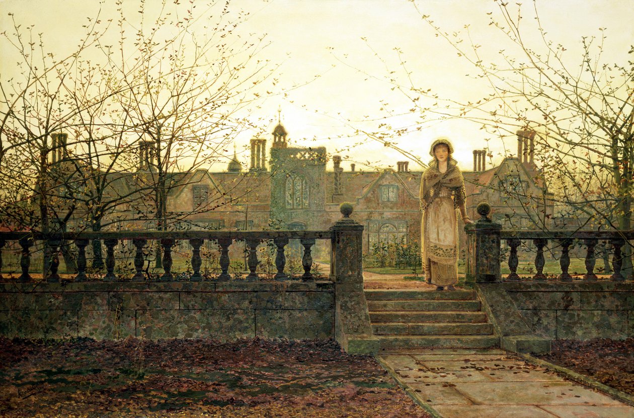 Dame généreuse - John Atkinson Grimshaw