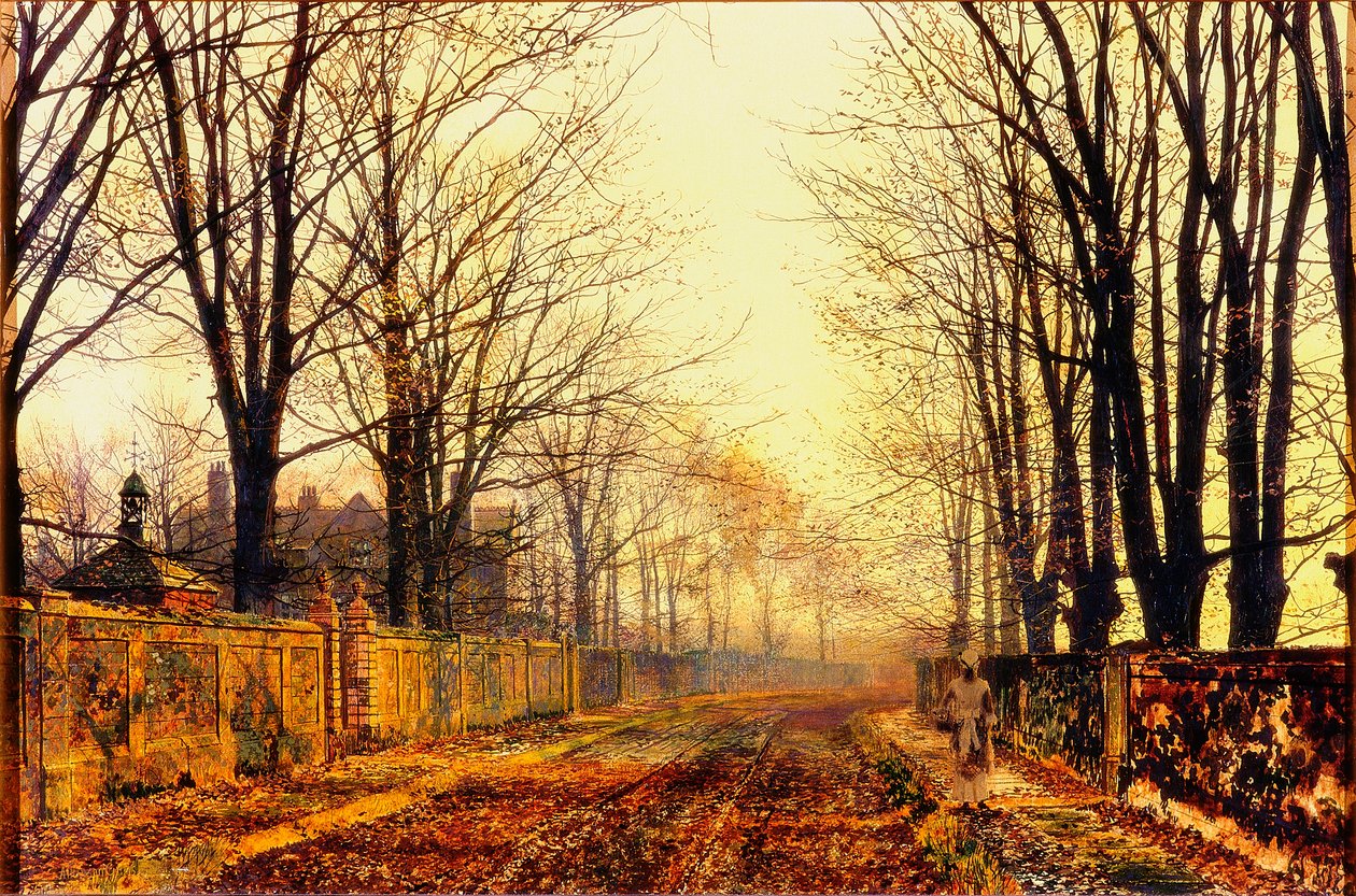 Sous les culottes, 1892 - John Atkinson Grimshaw