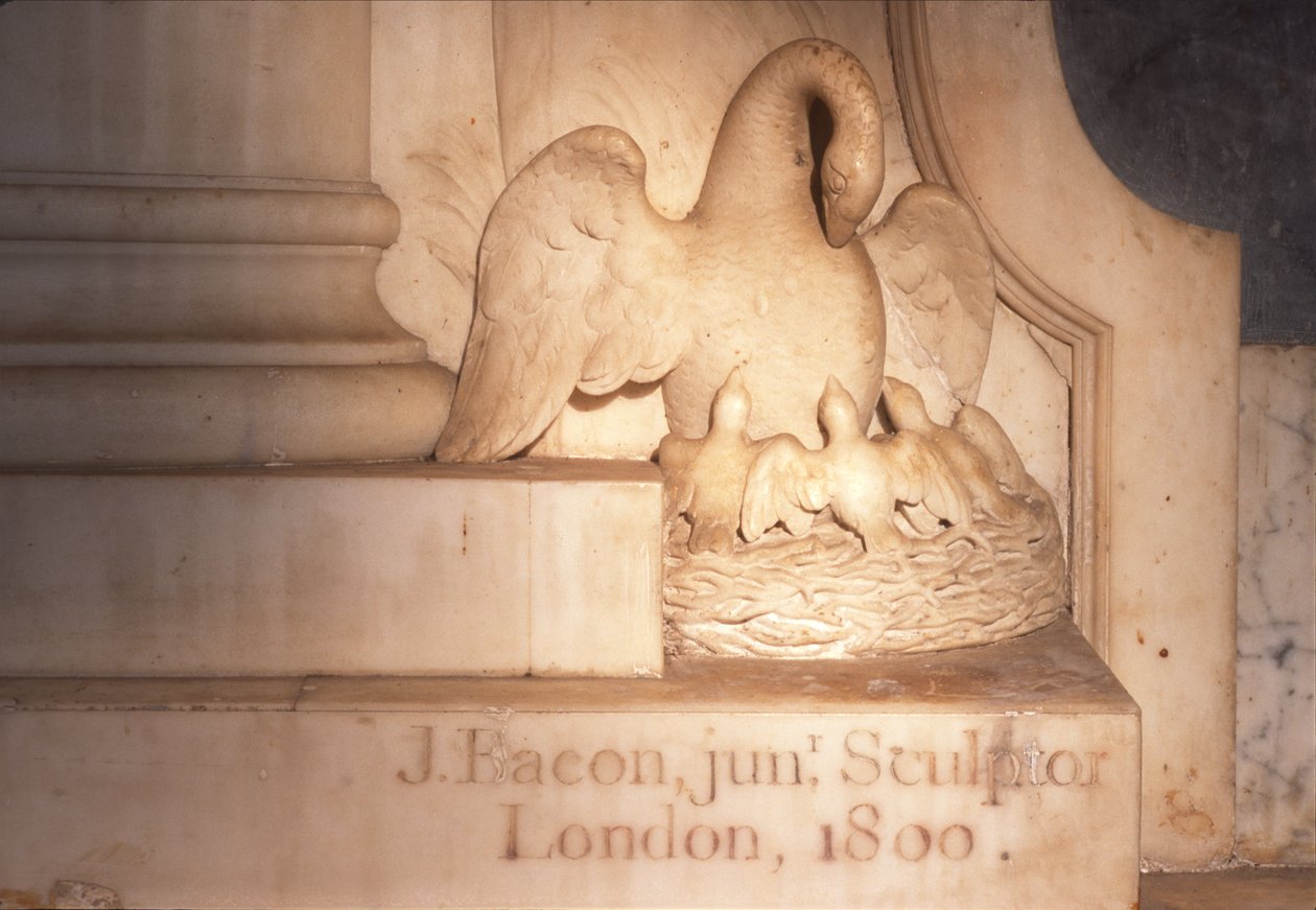 Monument funéraire (détail) - John Bacon