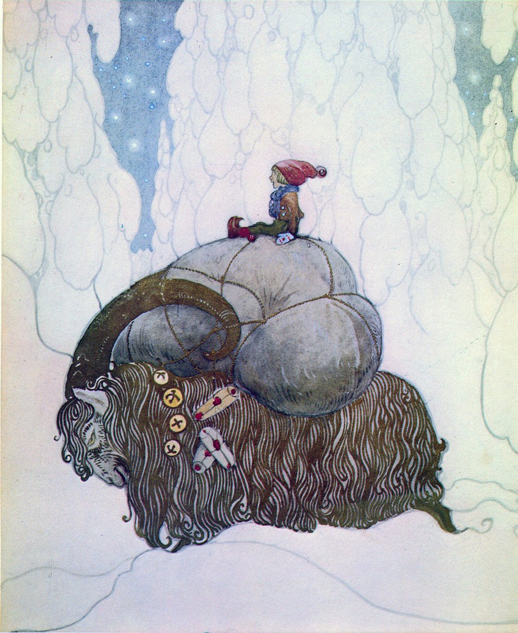 Julbocken - John Bauer