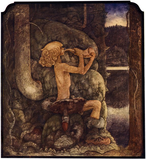Le garçon Tomte - John Bauer