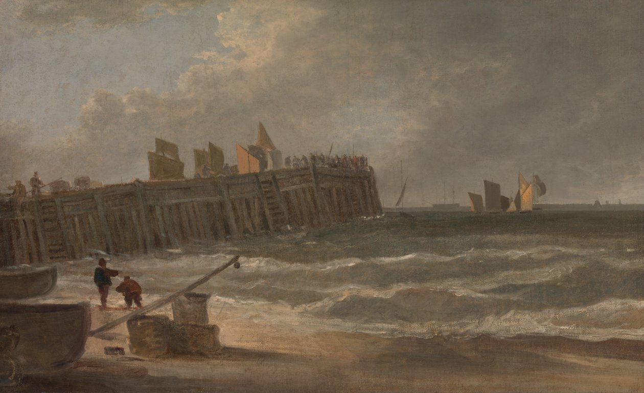 Jetée de Yarmouth - John Crome