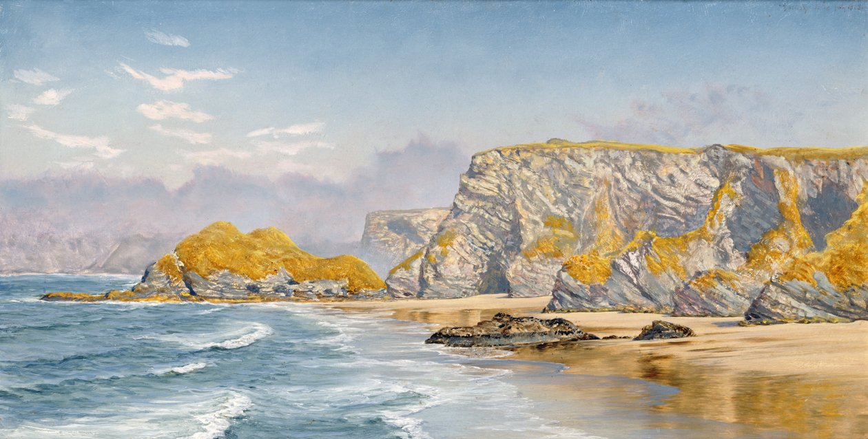 Au large de la côte de Guernesey - John Brett