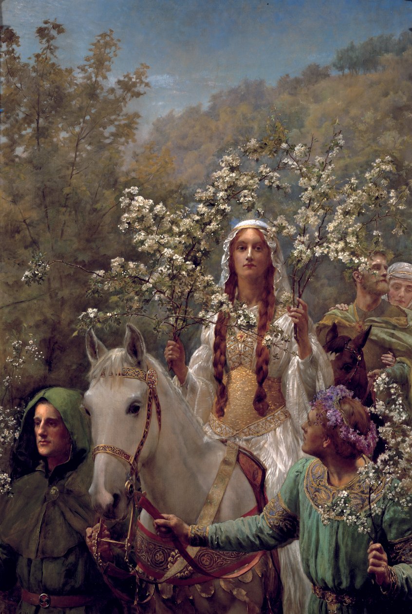 Le Mai de la Reine Guenièvre, c.1897 - John Collier