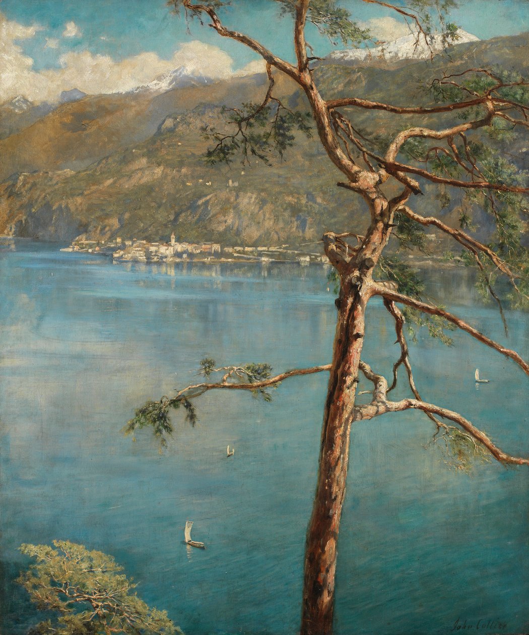Printemps à Cadenabbia - John Collier
