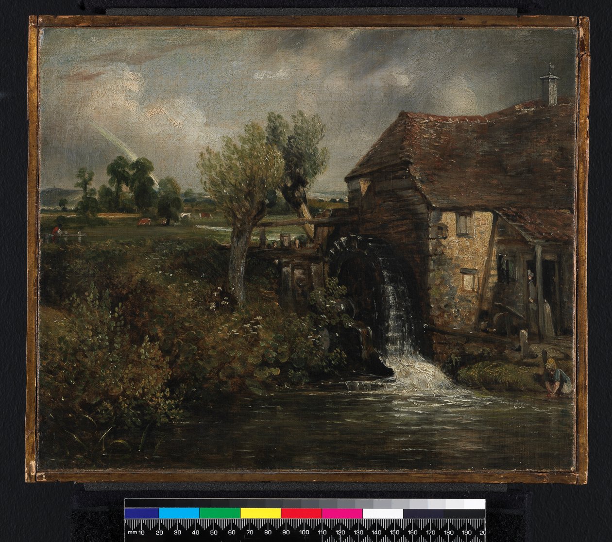 Moulin de Parham, Gillingham, Dorset, 1824 - John Constable