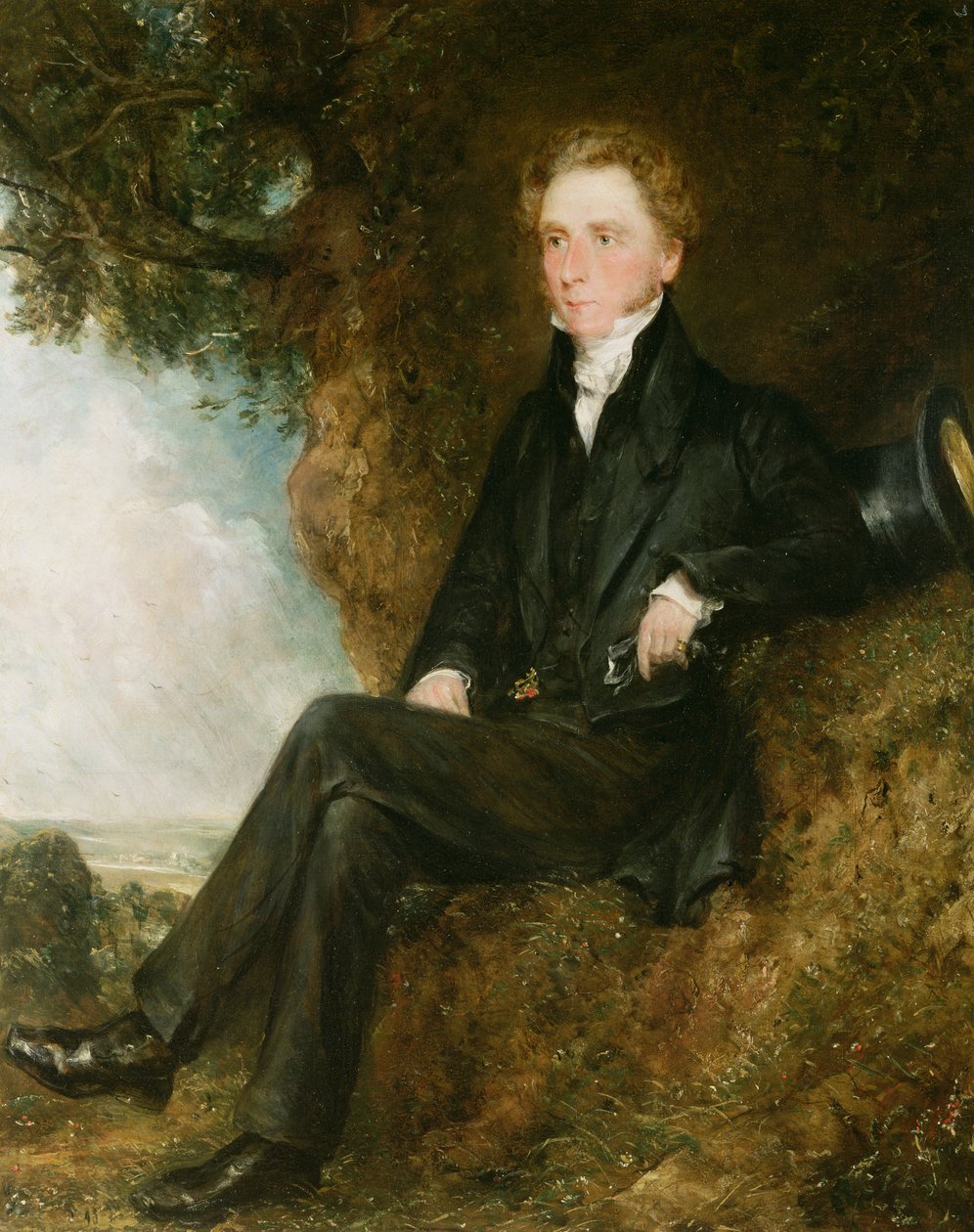 Portrait du Dr Thomas Simcox Lea, vers 1828 - John Constable