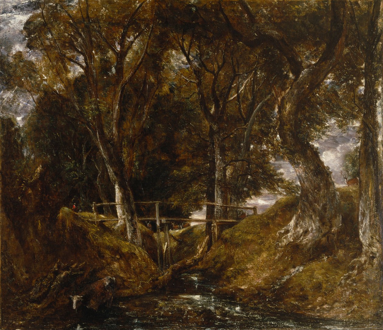 Le vallon à Helmingham Park - John Constable