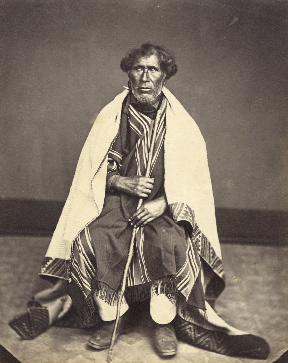 Roi de Tairoa, c.1860 - John Nicol Crombie