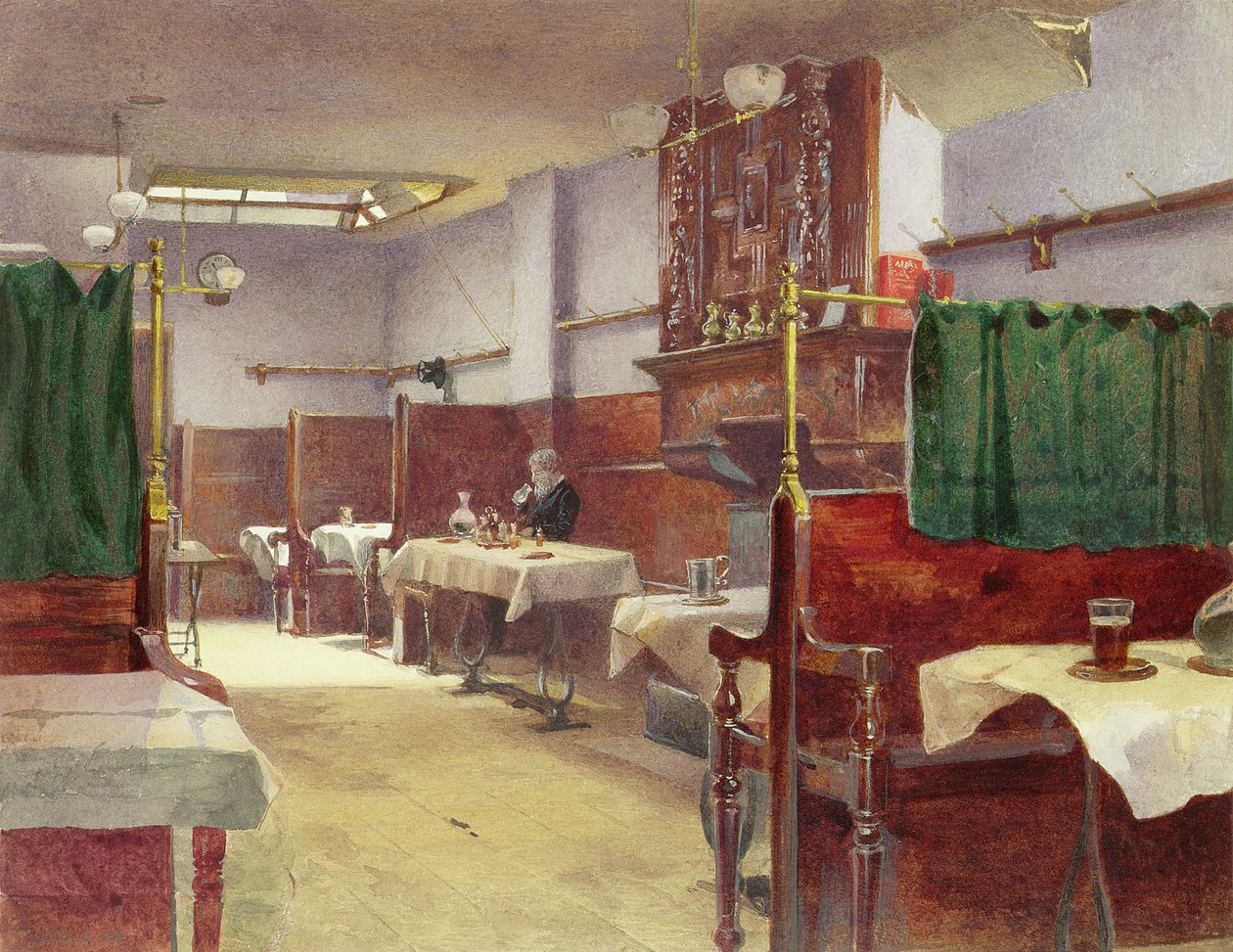 Cock Tavern, Fleet Street - John Crowther