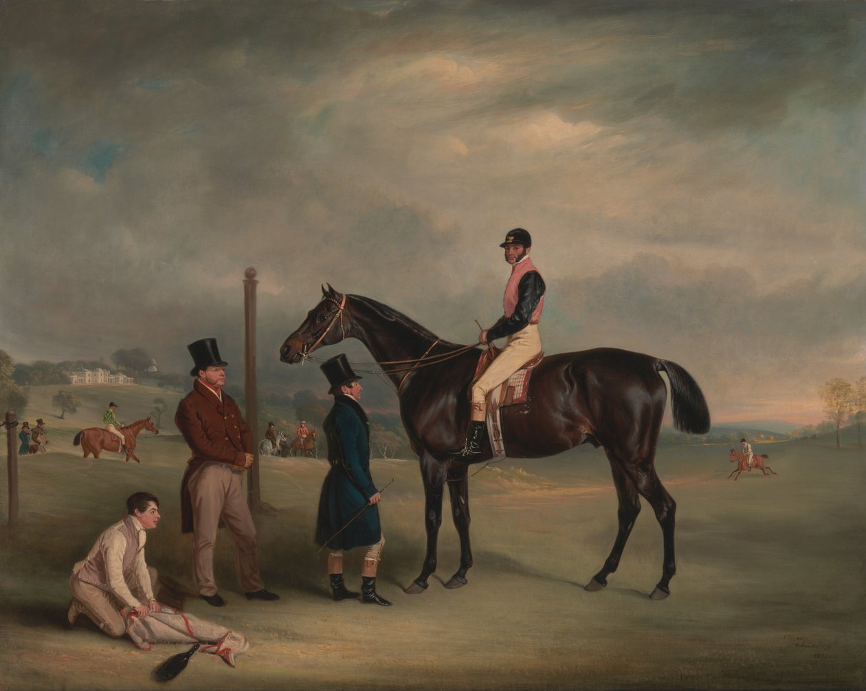 Euxton, avec John White à Heaton Park - John E. Ferneley