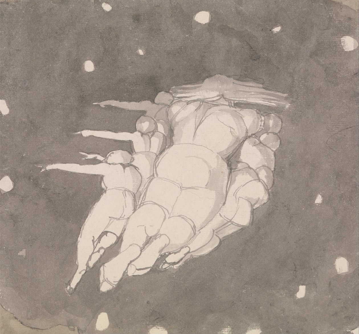 La création des cieux - John Flaxman