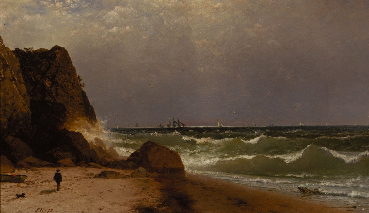 Près de Newport, Rhode Island - John Frederick Kensett