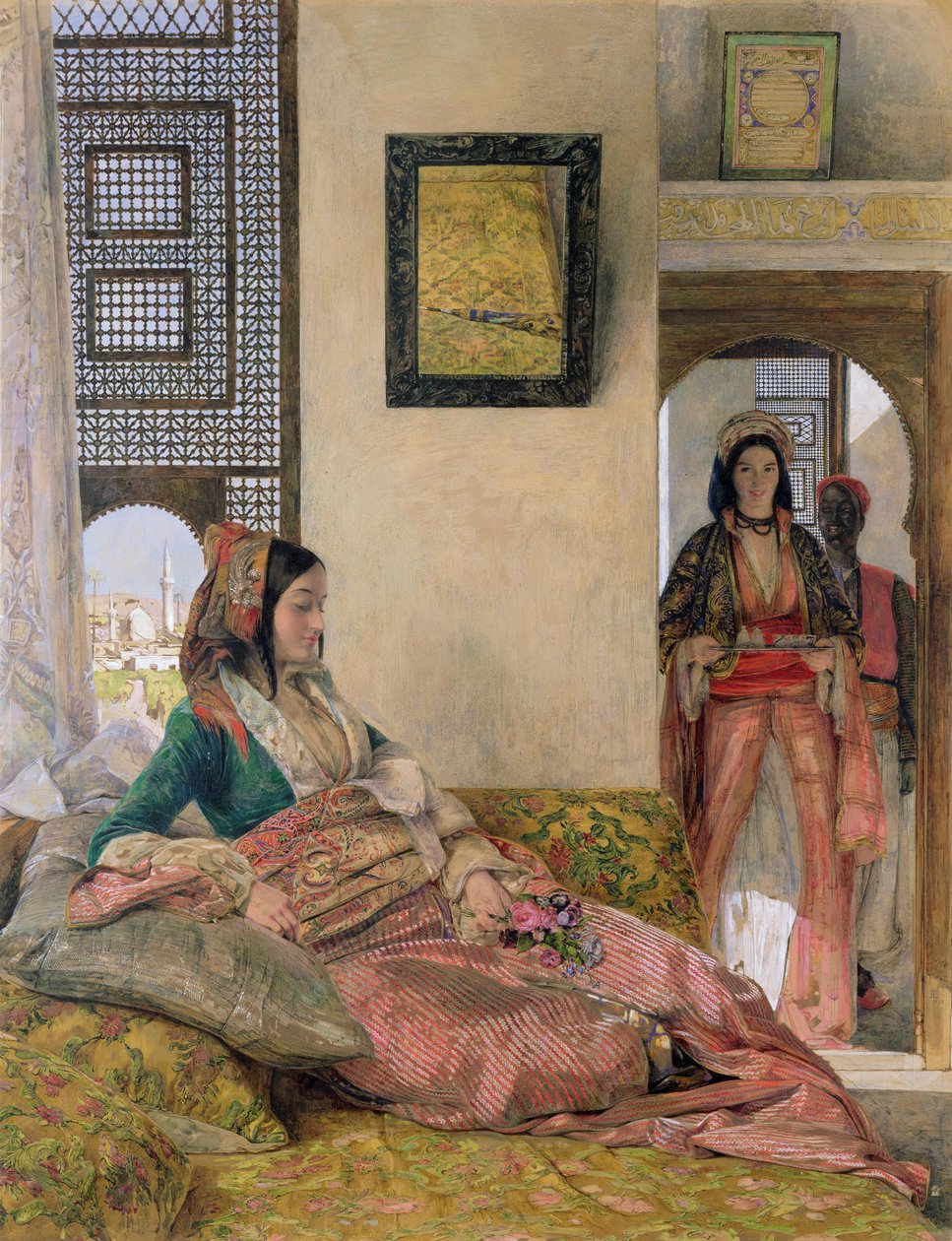 La vie dans le harem, Le Caire - John Frederick Lewis
