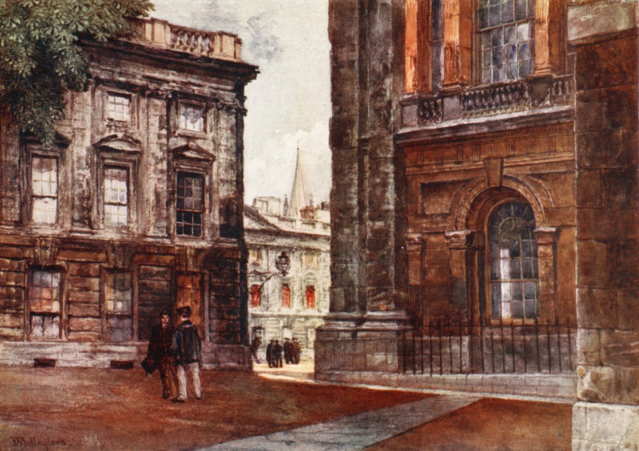 Christ Church, Peckwater Quadrangle, 1903 - John Fulleylove
