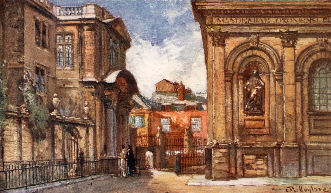 Le Vieux Musée Ashmolean et le Théâtre Sheldonian, 1903 - John Fulleylove