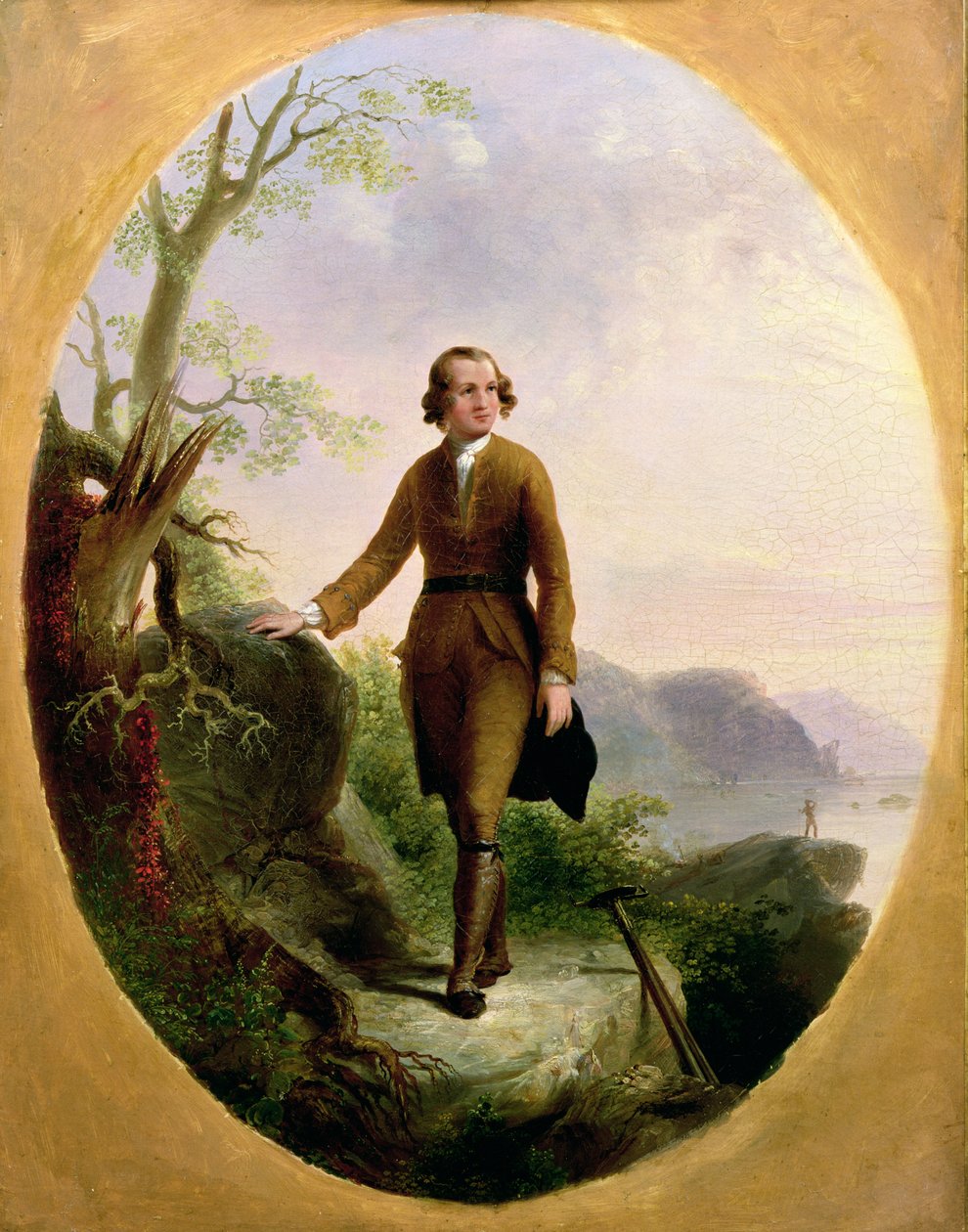 George Washington en jeune arpenteur, 1841 - John Gadsby Chapman