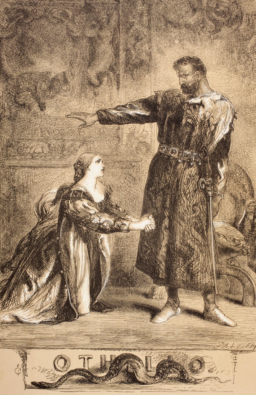 Othello, 1890 - John Gilbert