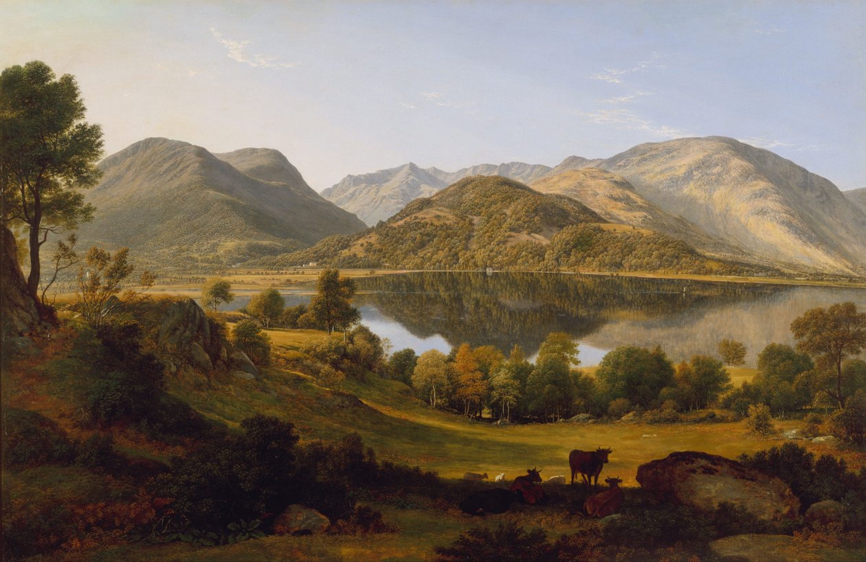 Ullswater, tôt le matin - John Glover