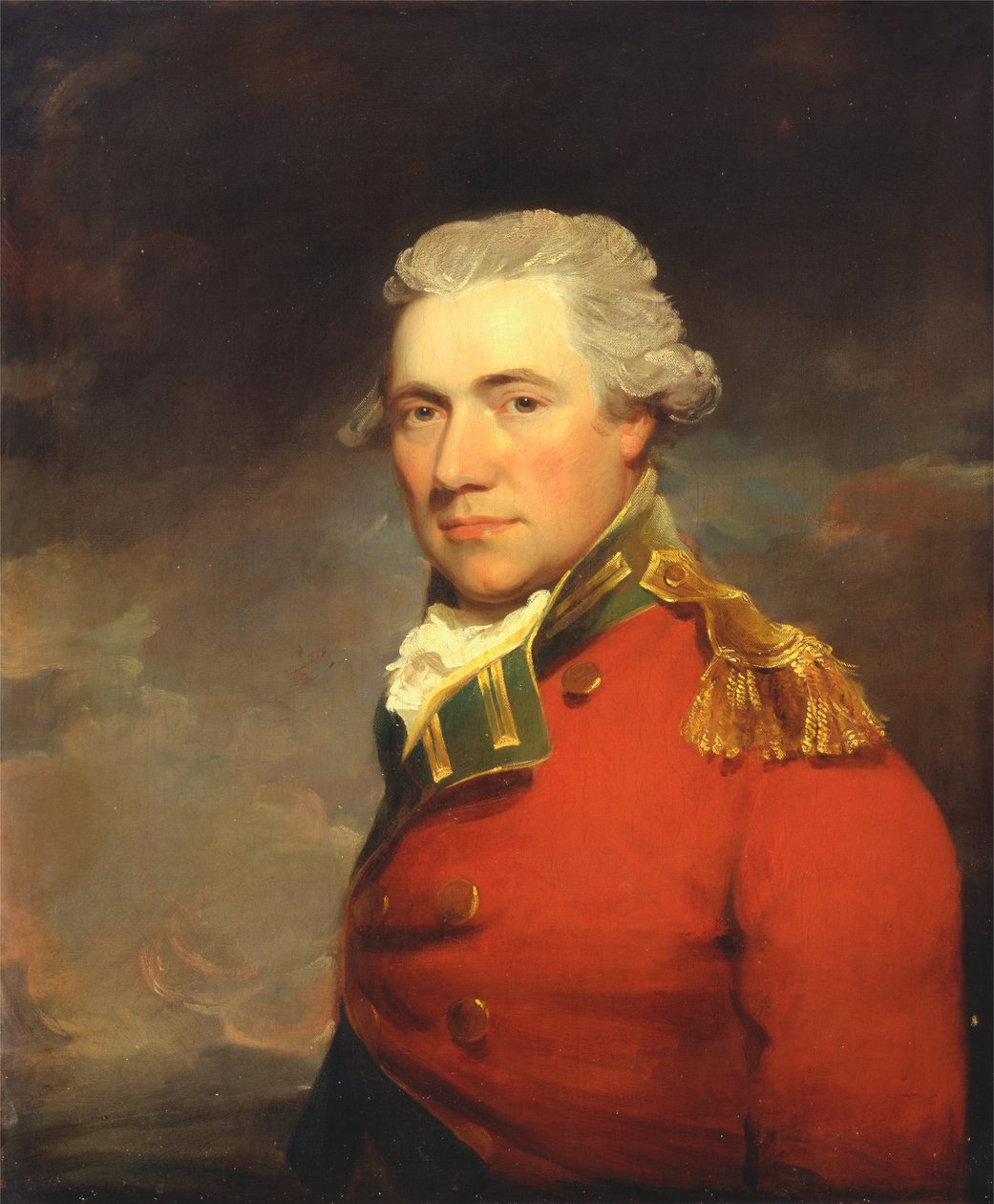 Un officier britannique inconnu, probablement du 11e régiment de pied (North Devonshire), vers 1800 - John Hoppner