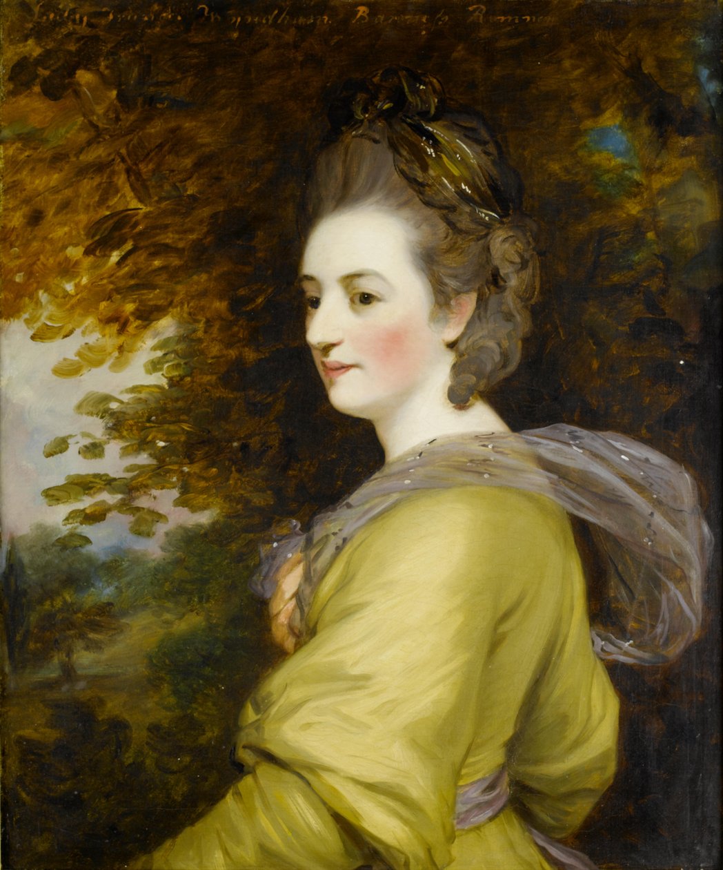 Lady Romney, Frances Wyndham - John Hoppner