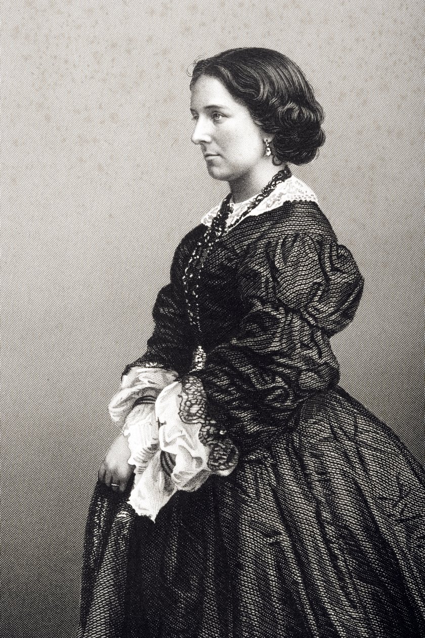 Madame Constance Nantier-Didiee (1832-67) gravée par D.J. Pound d