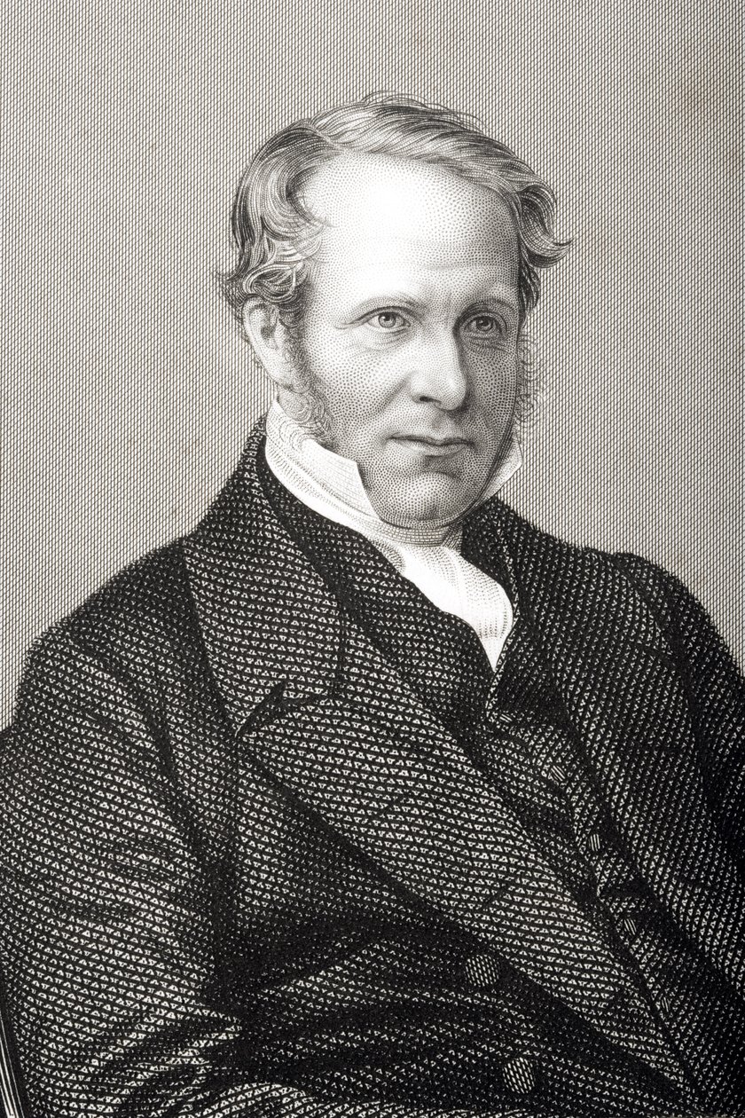 Révérend Baptist Wriothesley Noel (1799-1873) gravé par D.J. Pound d