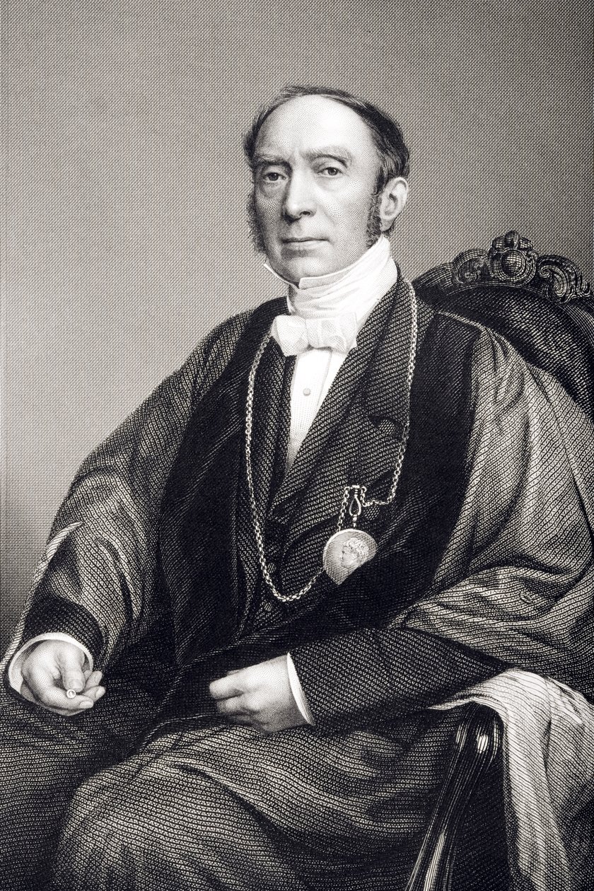 Sir Charles Locke Eastlake (1793-1865) gravé par D.J. Pound d