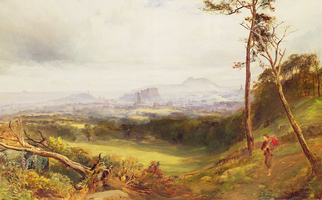 Édimbourg depuis Corstorphine - John MacWhirter