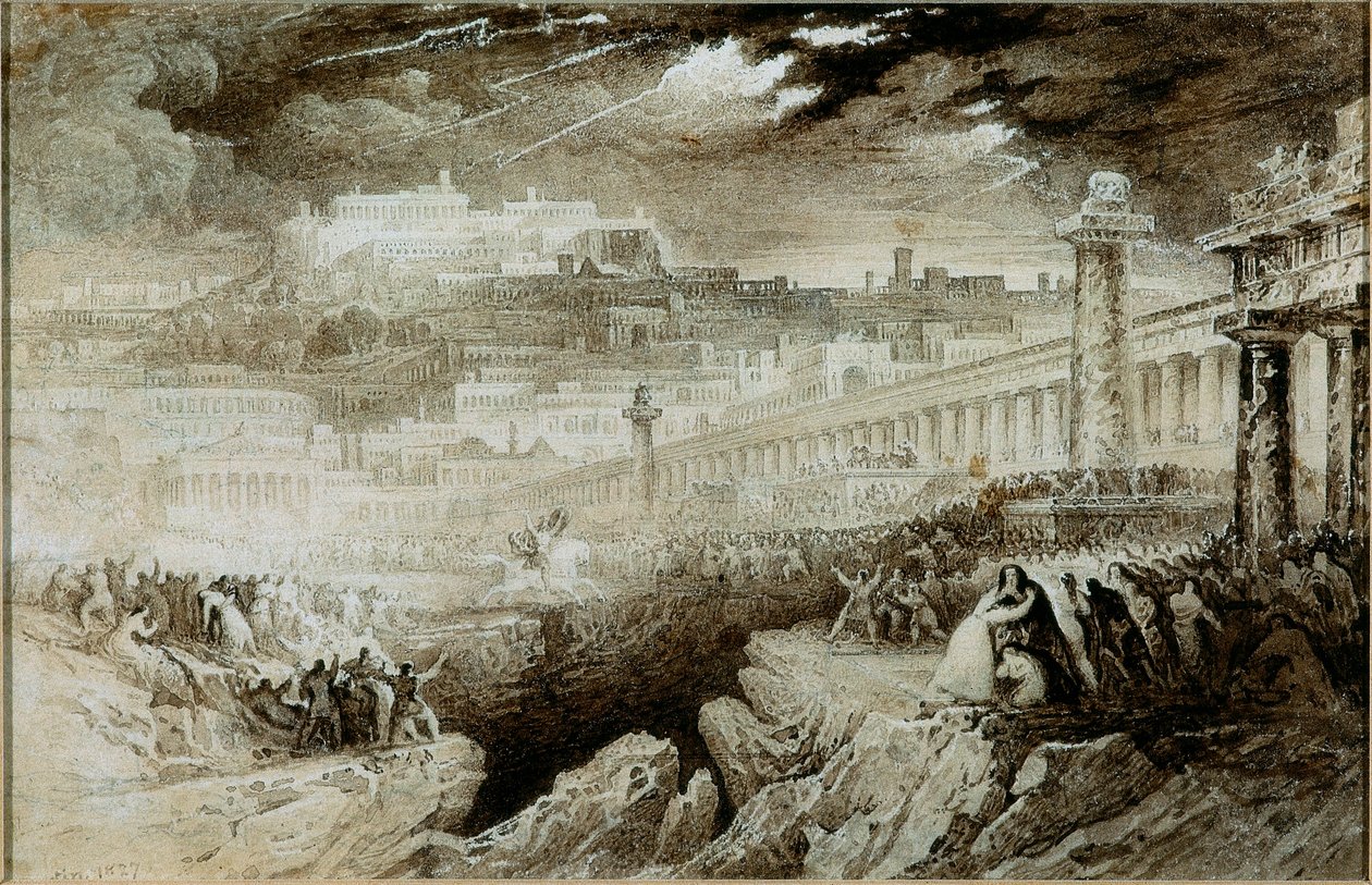 Marcus Curtius - John Martin