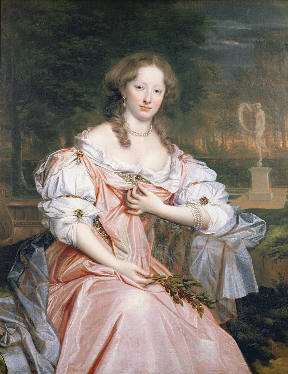 Portrait de Grace Wilbraham (1656-1744) - John Michael Wright
