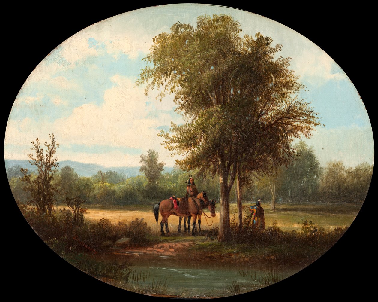 Un matin dans la vallée de Milk River, vers 1870 - John Mix Stanley