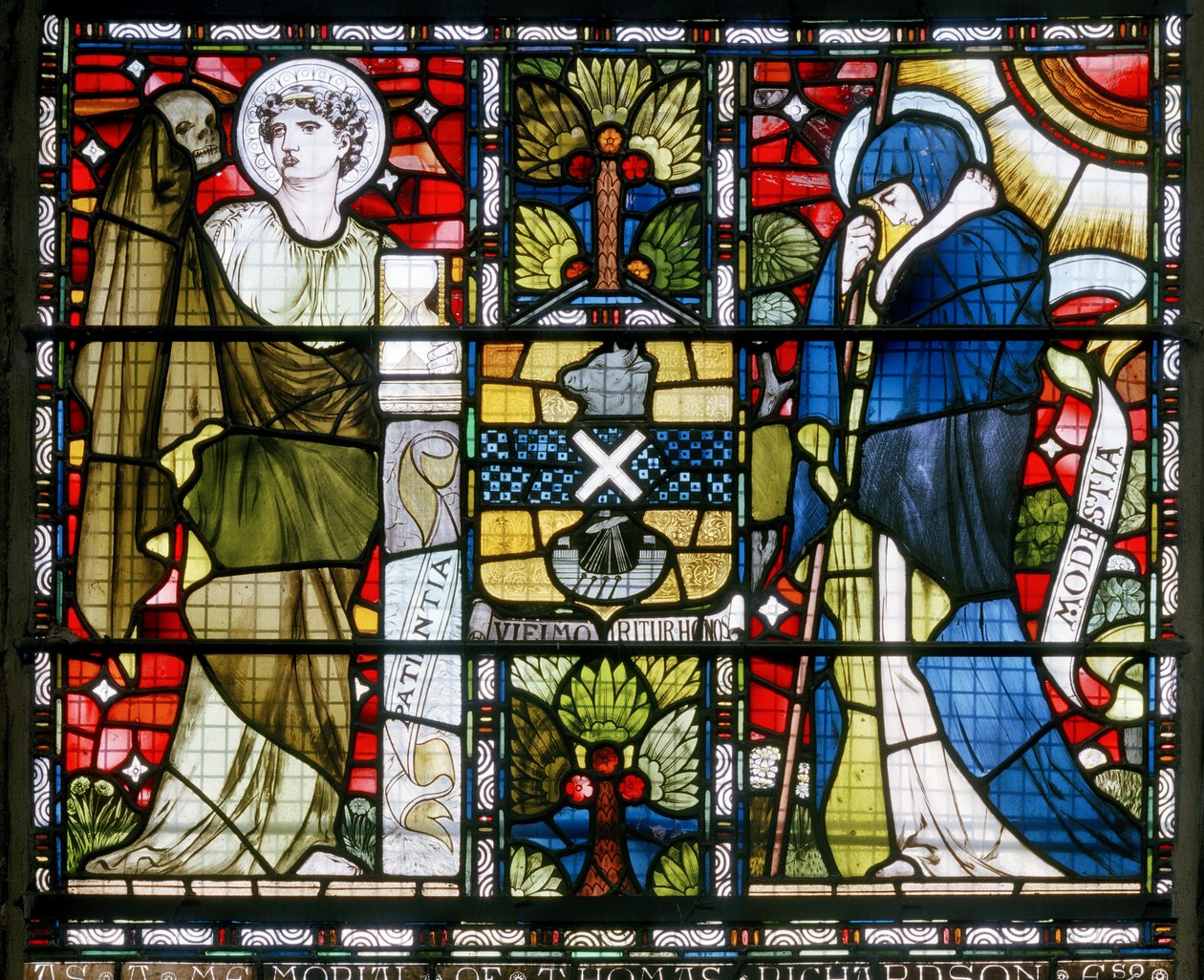 Abbaye de Paisley, Patience et Modestie, 1873 - John Moyr attr.to Smith