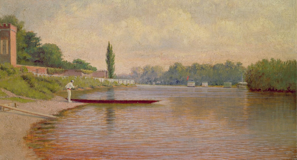 En bateau sur la Tamise - John Mulcaster Carrick