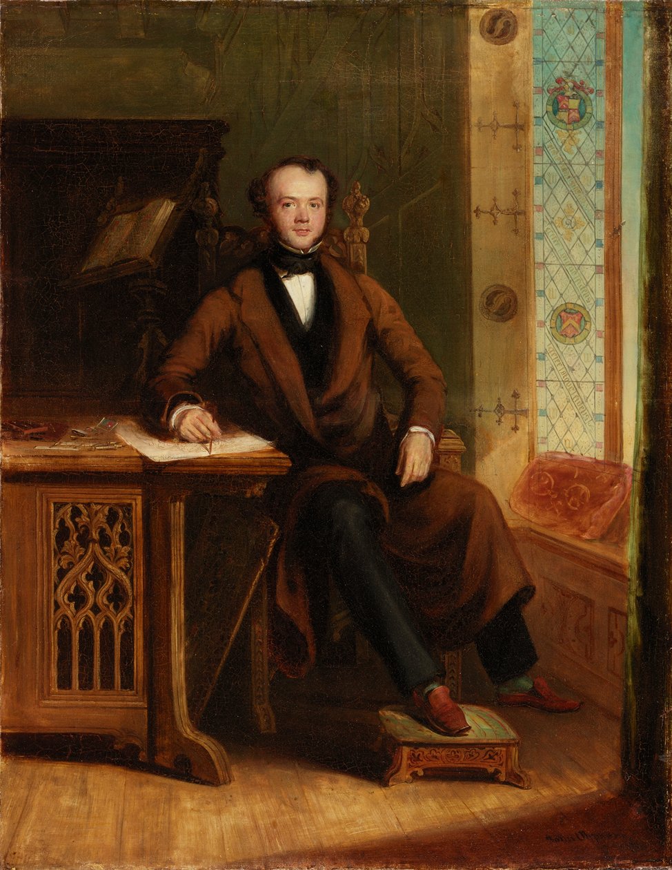 Portrait de William Wailes, vers 1845 - John Oliphant