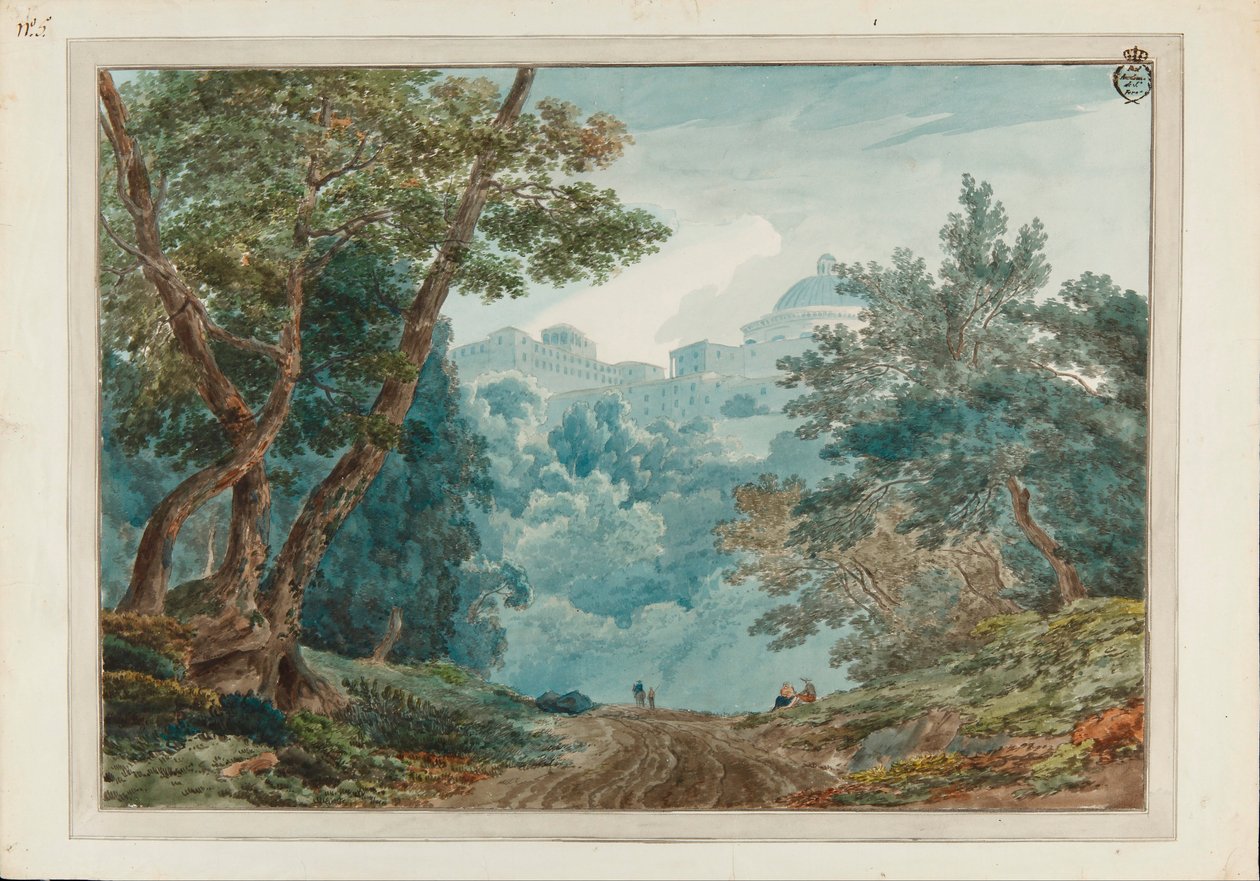 Ariccia - John Robert Cozens