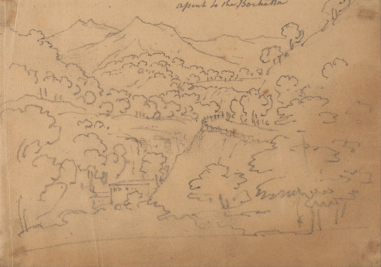 Ascension à la Bochetta - John Robert Cozens