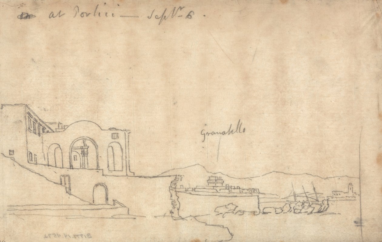À Portici - John Robert Cozens