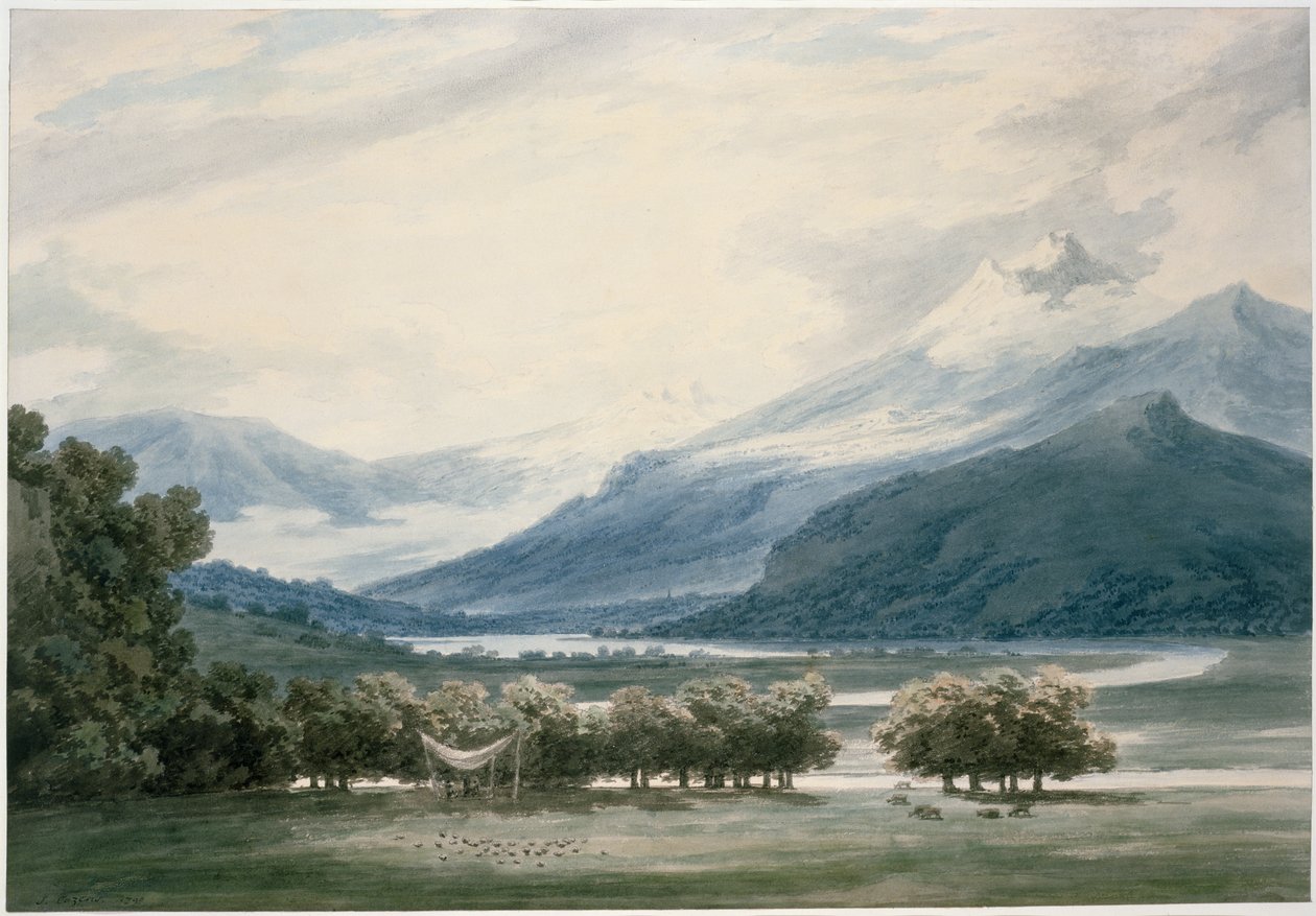 Bessanone, Tyrol du Sud - John Robert Cozens