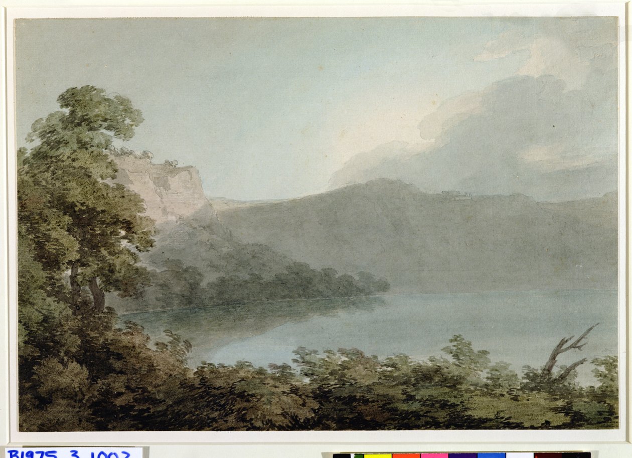 Lac de Vico entre Rome et Florence, 1783 - John Robert Cozens