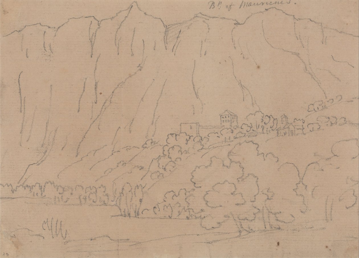Les Mauriennes - John Robert Cozens