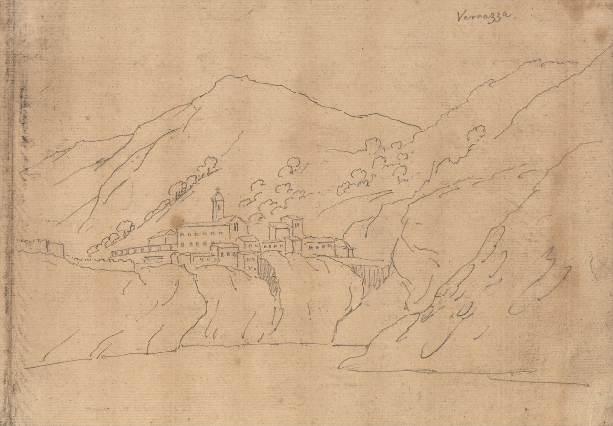 Vernazza - John Robert Cozens