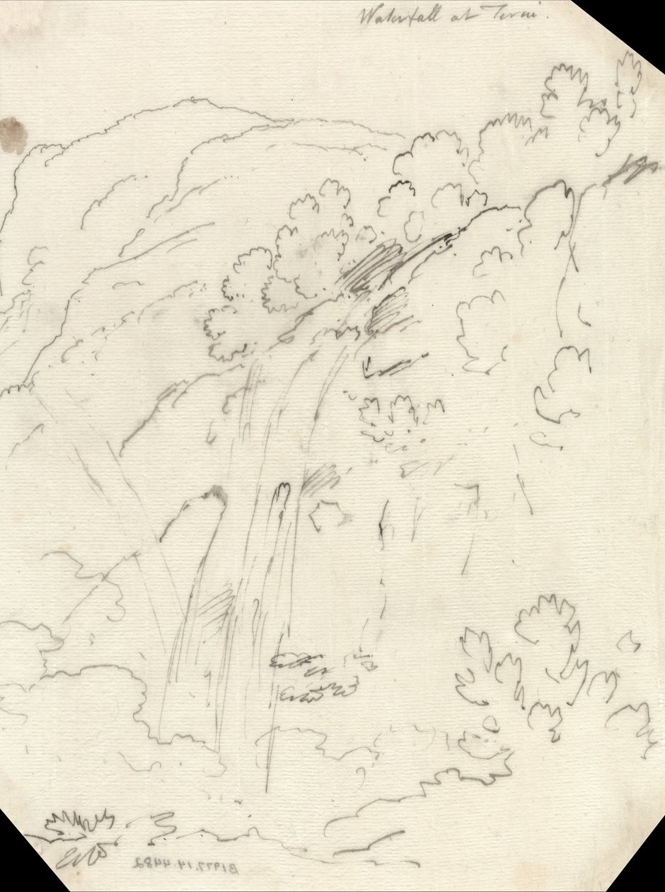 Cascade à Terni - John Robert Cozens