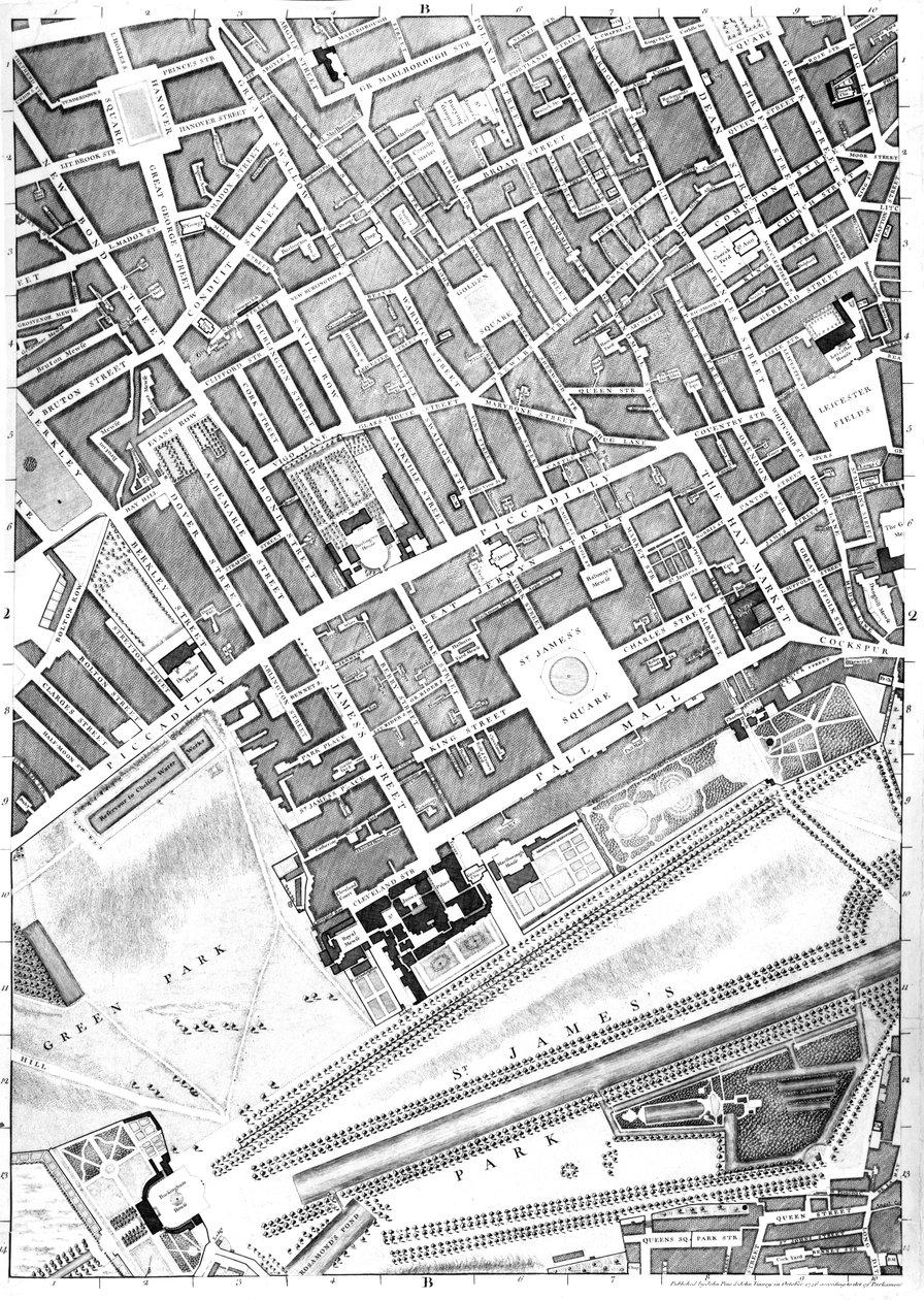 Carte de St. James