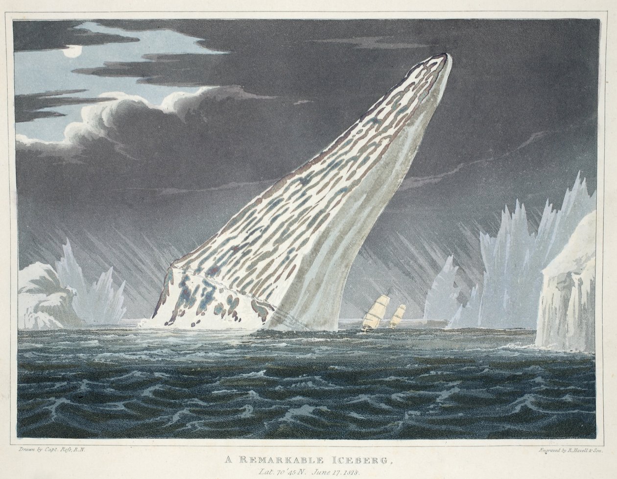 Un iceberg remarquable, illustration de 