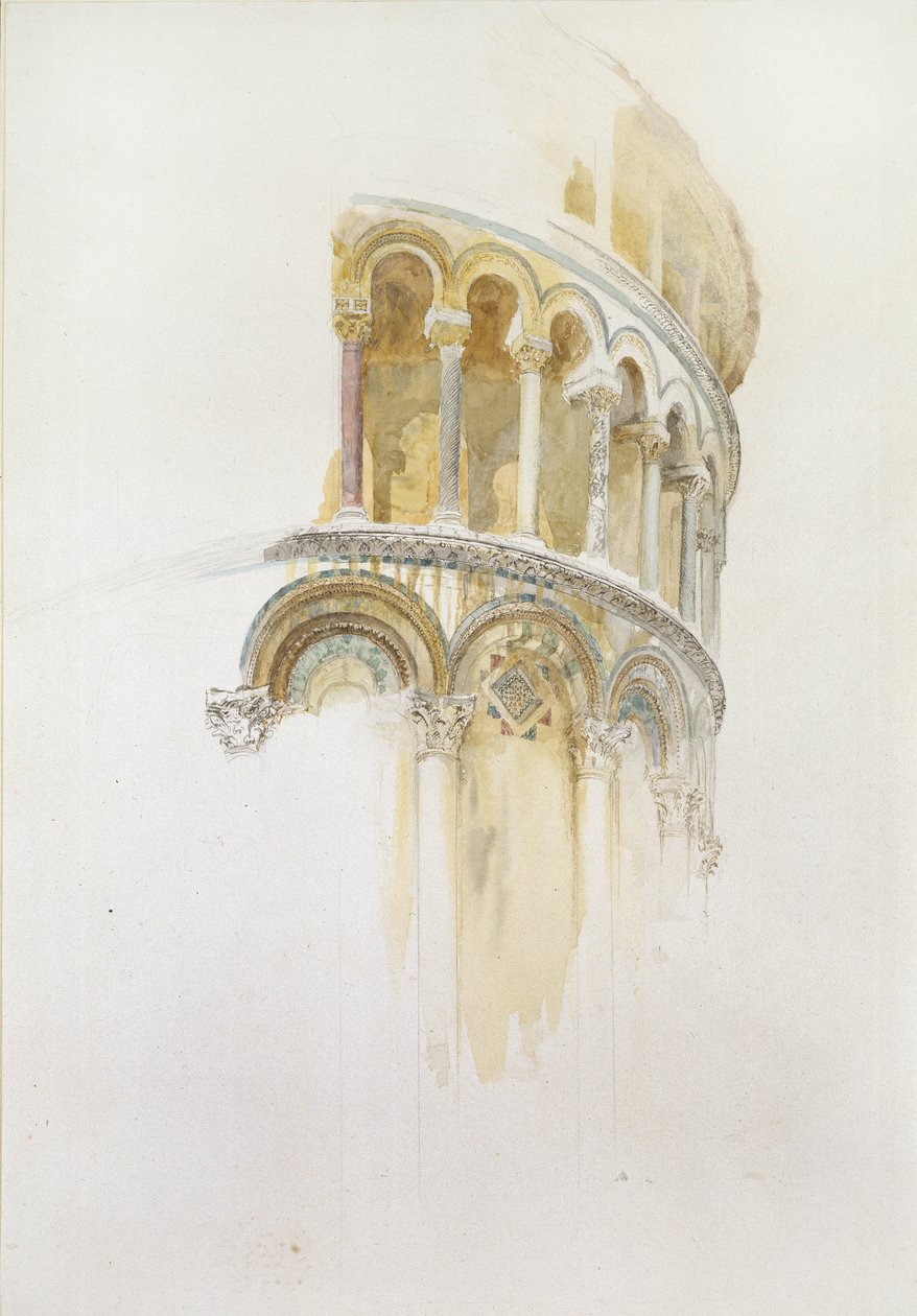Abside du Duomo, Pise, 19e siècle - John Ruskin