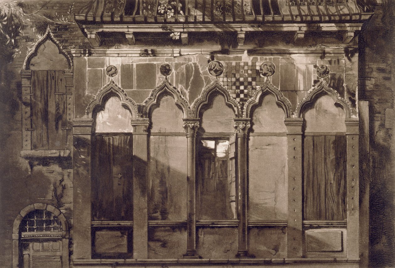 Fenêtres arabes, à Campo Santa Maria Mater Domini, de 