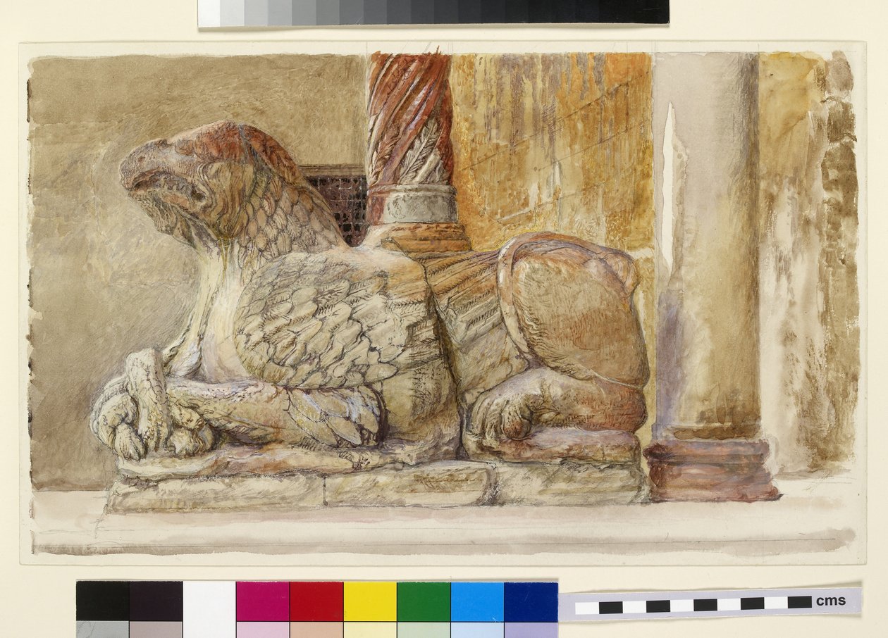 Gryphon, Vérone, 19e siècle - John Ruskin