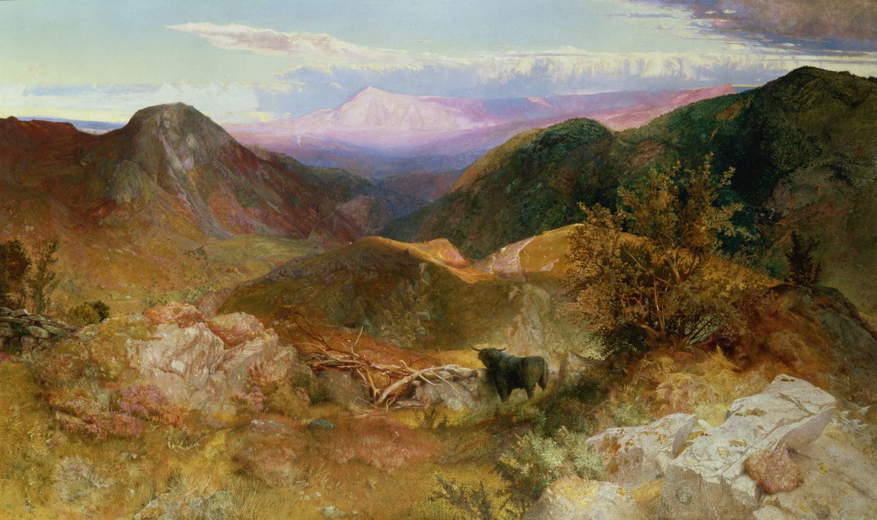 Glen Ogle, Écosse, 1860 - John Samuel Raven